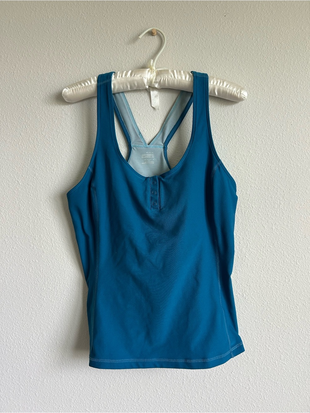 Y2K 2008 Nike Women's Teal Racerback Tank Top